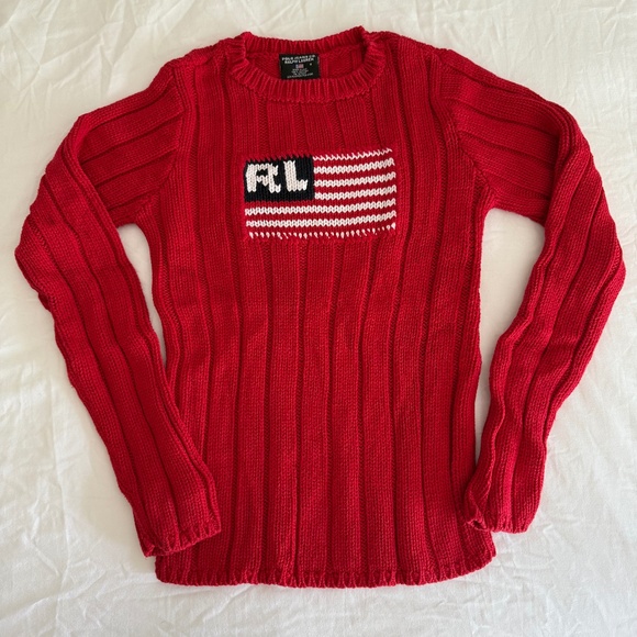 Polo Ralph Lauren jeans co flag sweater - Picture 1 of 4